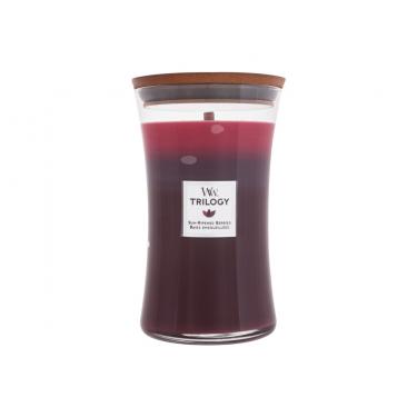 Woodwick Trilogy Sun Ripened Berries  610G    Unisex (Dišeca Sveca)