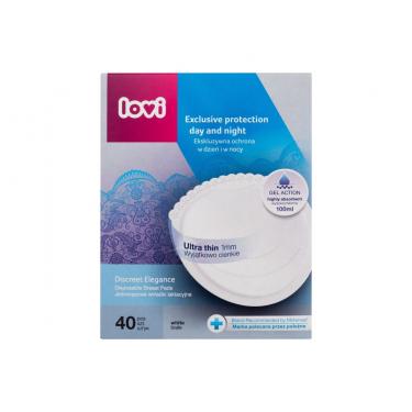 Lovi Discreet Elegance Disposable Breast Pads 1Pc  Ženski  (Breast Pads) White 