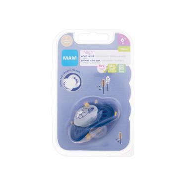 Mam Night Silicone Pacifier 1Pc  K  (Soother) 6m+ Raccoon 