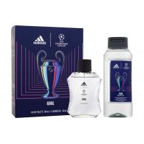 Adidas Uefa Champions League   Edt 100 Ml + Shower Gel 250 Ml Shower Gel Wm00000101 100Ml M (Eau De Toilette) Goal