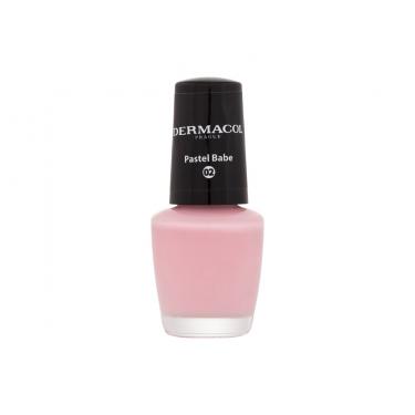 Dermacol Mini Pastel   5Ml 02 Pastel Babe   Ženski (Lak Za Nohte)