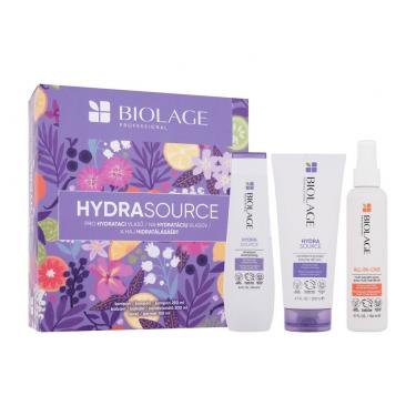 Biolage Hydra Source   Shampoo Hydra Source 250 Ml + Conditioner Hydra Source 200 Ml + All-In-One Multi-Benefit Oil 125 Ml Hair Oils And Serum 7L00000101 250Ml W (Shampoo)