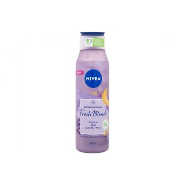 Nivea Fresh Blends Banana & Acai Refreshing Shower  300Ml    Ženski (Gel Za Tuširanje)