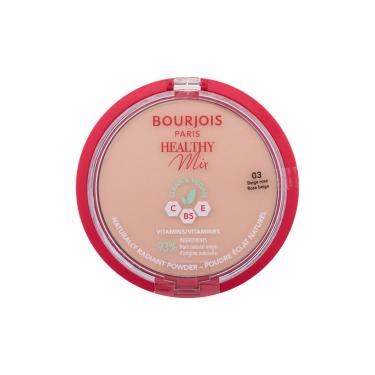 Bourjois Paris Healthy Mix Clean & Vegan Naturally Radiant Powder 10G  Ženski  (Powder)  03 Rose Beige