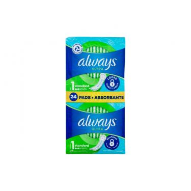 Always Ultra      24Pc Ženski (Sanitary Pad) Standard Without Wings