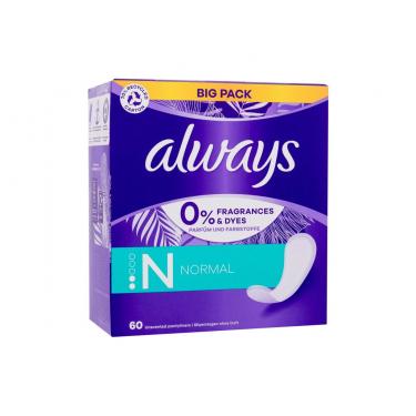 Always Daily      60Pc Ženski (Pantyliner) Normal