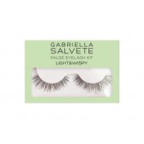 Gabriella Salvete False Eyelash Kit Light & Wispy 1Pc  Ženski  (False Eyelashes)  