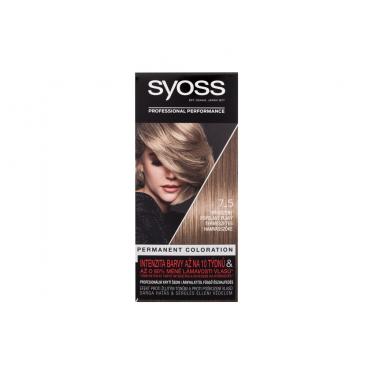 Syoss Permanent Coloration  50Ml  Ženski  (Hair Color)  7-5 Natural Ashy Blond