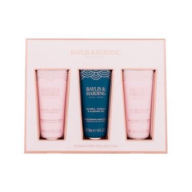 Baylis & Harding Jojoba, Vanilla & Almond Oil Gift Set Hand Cream Jojoba, Vanilla & Almond Oil 3 X 50 Ml 50Ml    Ženski (Krema Za Roke)