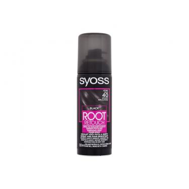 Syoss Root Retoucher Temporary Root Cover Spray 120Ml  Ženski  (Hair Color)  Black