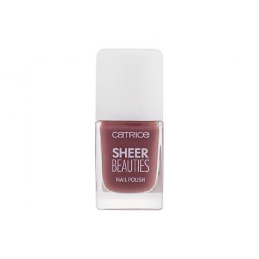 Catrice Sheer Beauties Nail Polish 10,5Ml  Ženski  (Nail Polish)  080 To Be ContiNUDEd