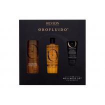 Revlon Professional Orofluido The Wellness Set 100Ml Hair Oil Orofluido Elixir 100 Ml + Orofluido Shampoo 240 Ml + Orofluido Moisturizing Body Cream 50 Ml Ženski  Shampoo(Hair Oils And Serum)  