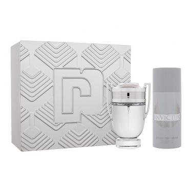 Paco Rabanne Invictus  Edt 100 Ml + Deodorant 150 Ml 100Ml    Moški (Eau De Toilette)