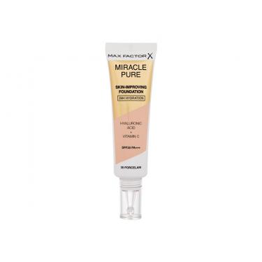 Max Factor Miracle Pure Skin-Improving Foundation  30Ml 30 Porcelain  Spf30 Ženski (Makeup)