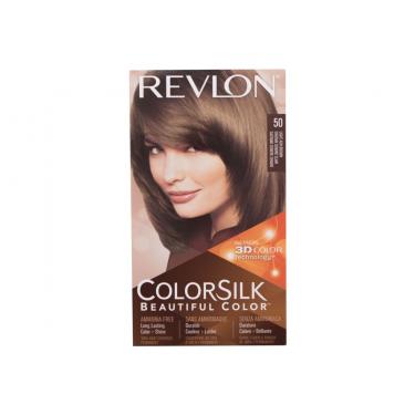 Revlon Colorsilk Beautiful Color  59,1Ml 50 Light Ash Brown   Ženski (Barva Las)
