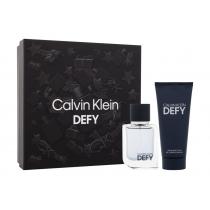 Calvin Klein Defy  50Ml Edt 50 Ml + Shower Gel 100 Ml Moški  Shower Gel(Eau De Toilette)  
