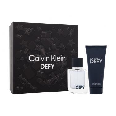 Calvin Klein Defy  50Ml Edt 50 Ml + Shower Gel 100 Ml Moški  Shower Gel(Eau De Toilette)  