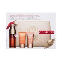 Clarins Double Serum   Double Serum Complete Age Control Concentrate 50 Ml + Extra-Firming Energy 15 Ml + Extra-Firming Night 15 Ml + Eco-Friendly Cosmetic Bag Cosmetic Bag 2620000101 50Ml W (Skin Serum) & Extra-Firming Collection