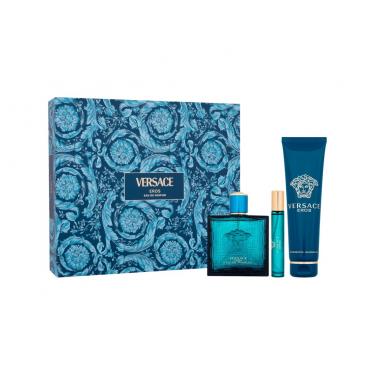 Versace Eros   Edp 100 Ml + Edp 10 Ml + Shower Gel 150 Ml Shower Gel Wm00000101 100Ml M (Eau De Parfum)