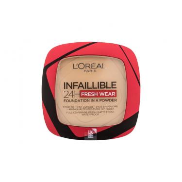 L'Oréal Paris Infaillible 24H Fresh Wear Foundation In A Powder  9G 120 Vanilla   Ženski (Makeup)