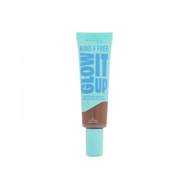 Rimmel London Kind & Free 30Ml Glow It Up Moisturising Skin Tint   (Makeup) Ženski  504 Deep Mocha