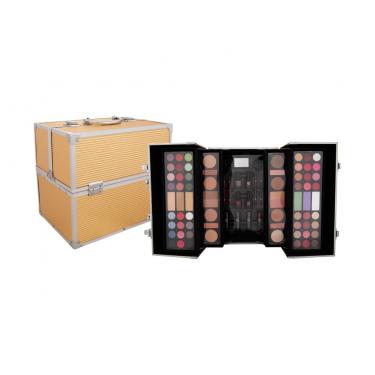 2K Super Model Beauty Train Case  Gold    122,6g(Makeup Palette) Ženski