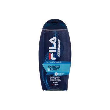 Fila Sport Active      250Ml Moški (Shower Gel) Energize & Purify 2In1 Shampoo + Shower Gel