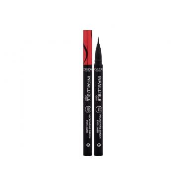 L'Oréal Paris Infaillible Grip 36H Micro-Fine Brush Eye Liner  0,4G 01 Obsidian Black   Ženski (Eye Line)