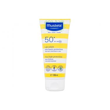 Mustela Bébé Family Very High Protection Sun Lotion  100Ml   Spf50+ Unisex (Soncni Losjon Za Telo)