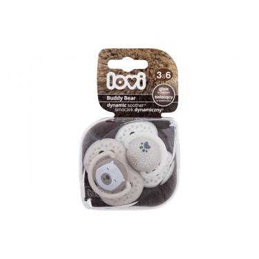 Lovi Buddy Bear Dynamic Soother 2Pc  K  (Soother) 3-6m 