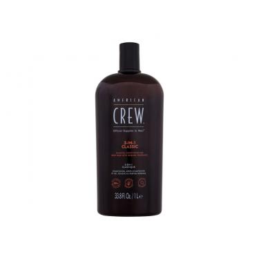 American Crew 3-In-1      1000Ml Moški (Shampoo)