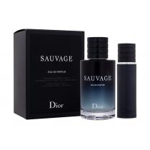 Christian Dior Sauvage  100Ml Edp 100 Ml + Edp 10 Ml Refillable Moški  Eau De Parfum(Eau De Parfum)  