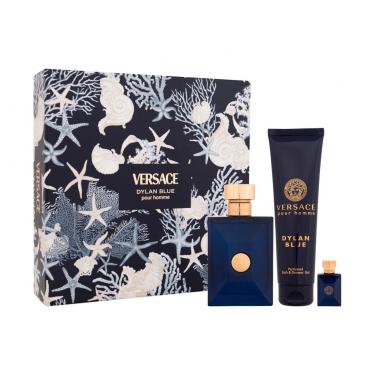Versace Pour Homme Dylan Blue   EDT 100 ml + Shower Gel 150 ml + EDT 5 ml Shower Gel  100ml(Eau de Toilette) Moški