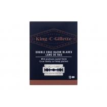 Gillette King C. Double Edge Safety Razor Blades 1Balení  Moški  (Replacement Blade)  