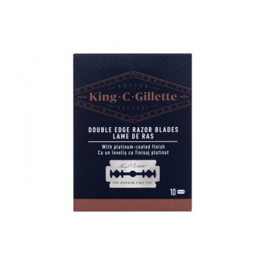 Gillette King C. Double Edge Safety Razor Blades 1Balení  Moški  (Replacement Blade)  