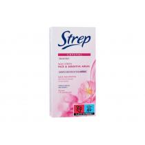 Strep Crystal Wax Strips Face & Sensitive Areas  20Pc   Normal Skin Ženski (Izdelek Za Depilacijo)