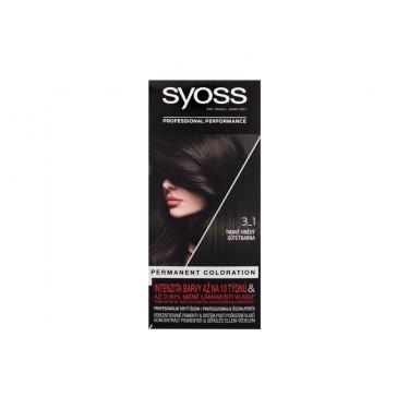 Syoss Permanent Coloration  50Ml  Ženski  (Hair Color)  3-1 Dark Brown