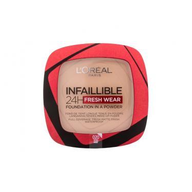 L'Oréal Paris Infaillible 24H Fresh Wear Foundation In A Powder  9G 020 Ivory   Ženski (Makeup)