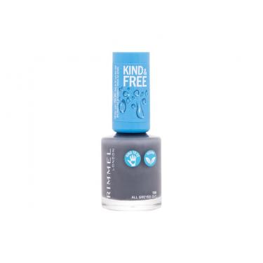 Rimmel London Kind & Free   8Ml 158 All Greyed Out   Ženski (Lak Za Nohte)