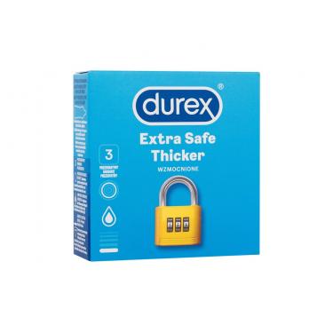 Durex Extra Safe Thicker      3Pc Moški (Condoms)