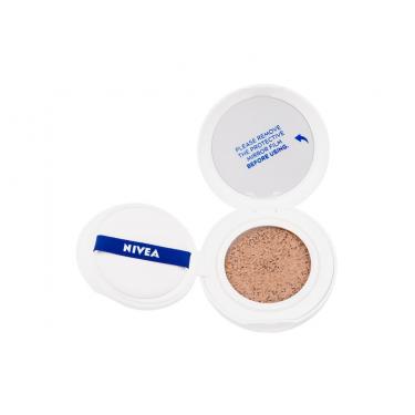 Nivea Cellular Expert Finish 3In1 Care Cushion 15G  Ženski  (Makeup) SPF15 01 Hell