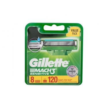 Gillette Mach3      8Pc Moški (Replacement Blade) Sensitive