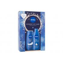 Nivea Moment Of Care   Shower Creme Care Gel 250 Ml + Body Lotion Rich Nourishing 250 Ml Body Lotion 1D00000101 250Ml W (Shower Gel)