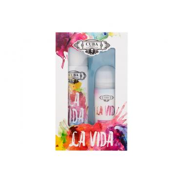 Cuba La Vida  100Ml Edp 100 Ml + Antiperspirant Roll-On 50 Ml Ženski  (Eau De Parfum)  