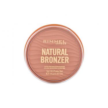Rimmel London Natural Bronzer Ultra-Fine Bronzing Powder  14G 001 Sunlight   Ženski (Bronzer)