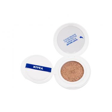 Nivea Cellular Expert Finish 3In1 Care Cushion 15G  Ženski  (Makeup) SPF15 02 Medium