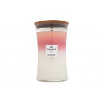 Woodwick Trilogy 610G Blooming Orchard   (Scented Candle) Unisex  
