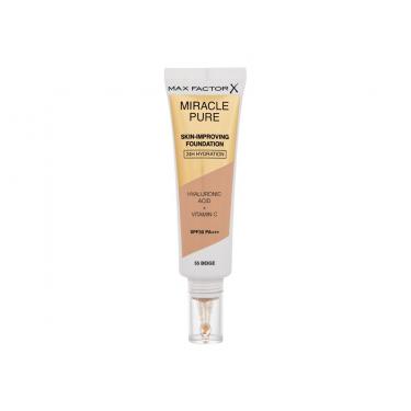 Max Factor Miracle Pure Skin-Improving Foundation  30Ml 55 Beige  Spf30 Ženski (Makeup)