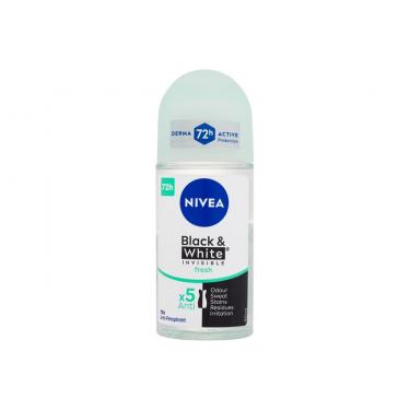 Nivea Black & White Invisible  72H    50Ml Ženski (Antiperspirant) Fresh