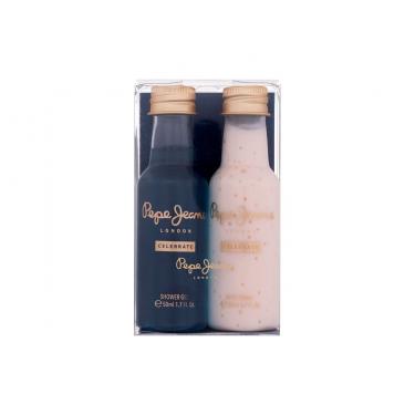 Pepe Jeans Celebrate   Shower Gel 50 Ml + Aftershave Balm 50 Ml Aftershave Balm 4900000101 50Ml M (Shower Gel)